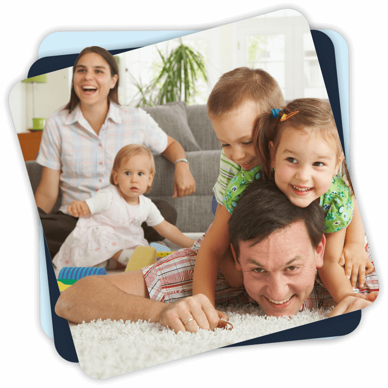 Family Together are Happy
