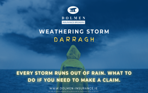 Storm Darragh hits Ireland