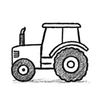 Tractor Icon QB