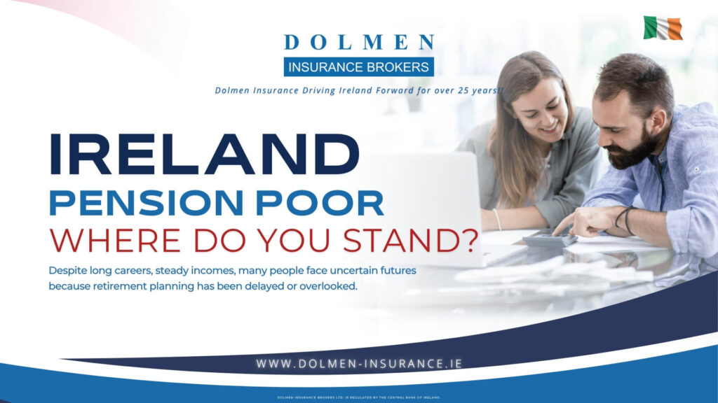 Ireland Pension Poor - Image of two young Irish people reviewing their pensions