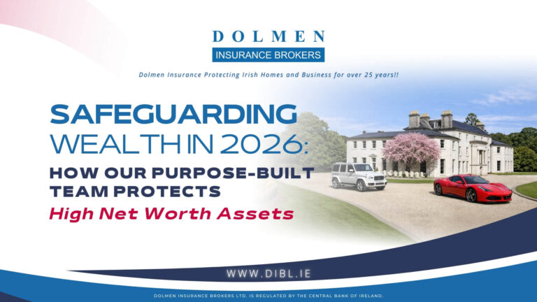 High Value Home and Cars in Ireland with high net worth insurance text on the image